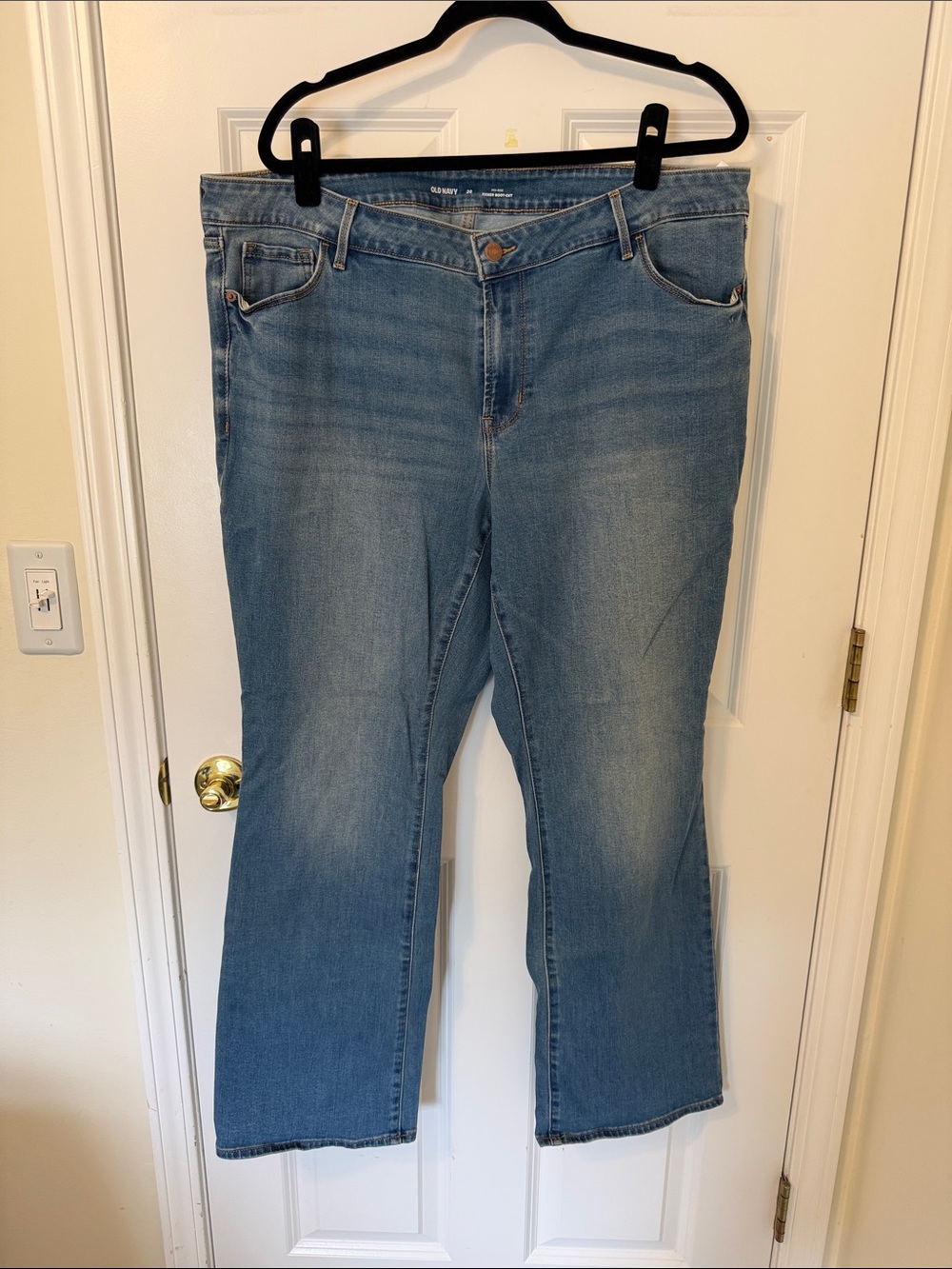 Old Navy Blue Mid-Rise Kicker Bootcut Women's Jeans 20